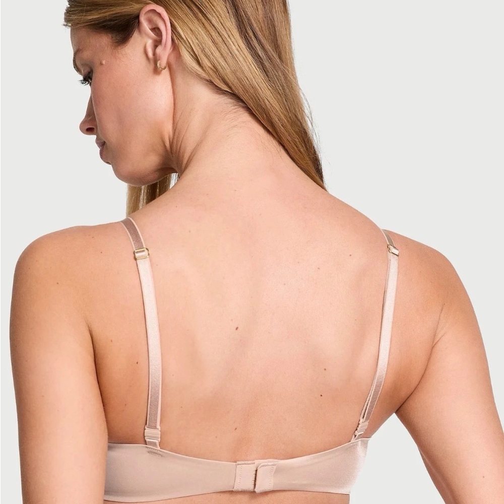 NWT Victorias Secret Bombshell Add 2 Cups Padded Push Up Bra 36C Smooth Praline - Picture 3 of 15